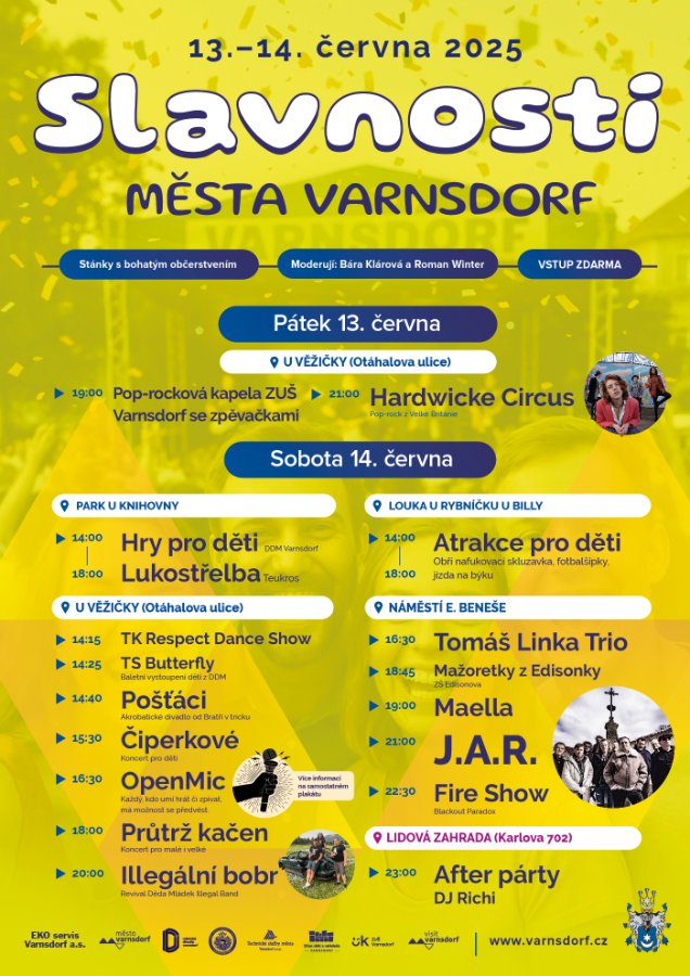 SLAVNOSTI MĚSTA VARNSDORF 2025